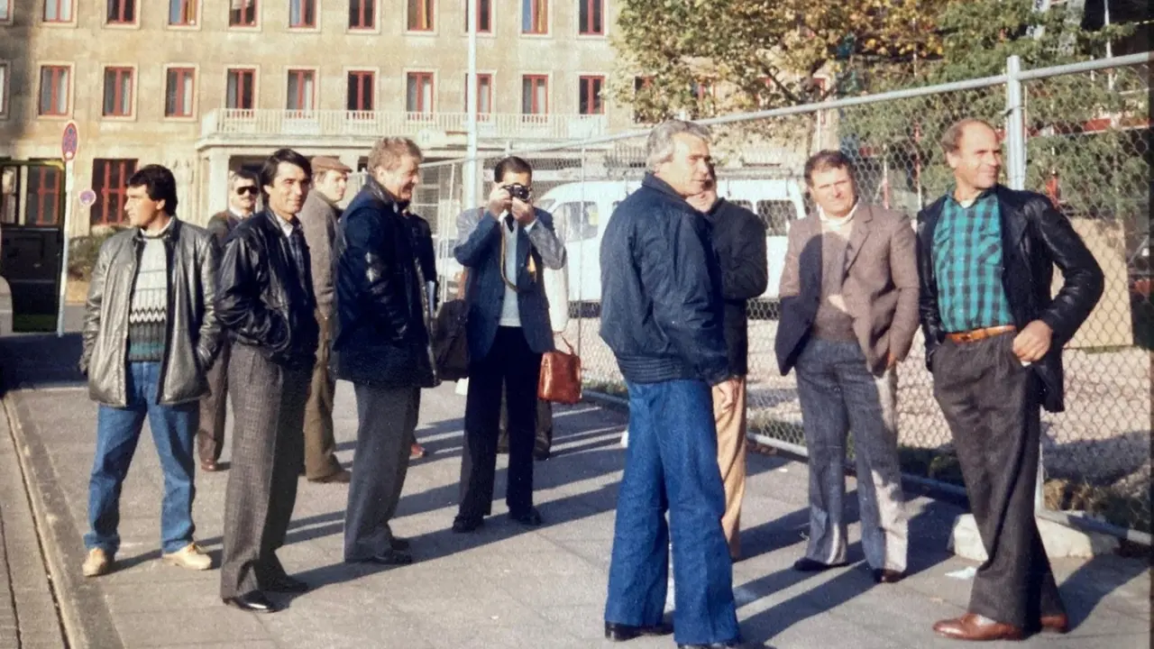 Tecnici della Piana di Sibari in visita allo stabilimento della Bayer a Leverkusen in Germania (Foto Pierluigi Moschini)