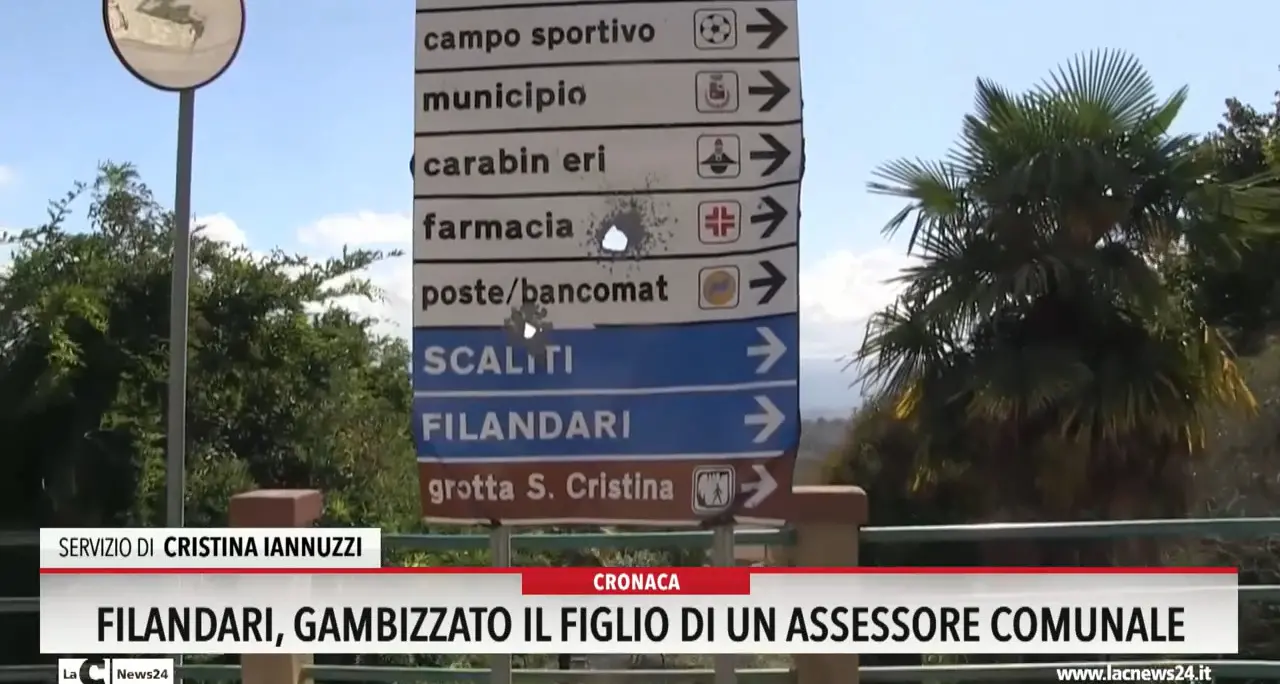 Filandari, gambizzato il figlio di un assessore comunale