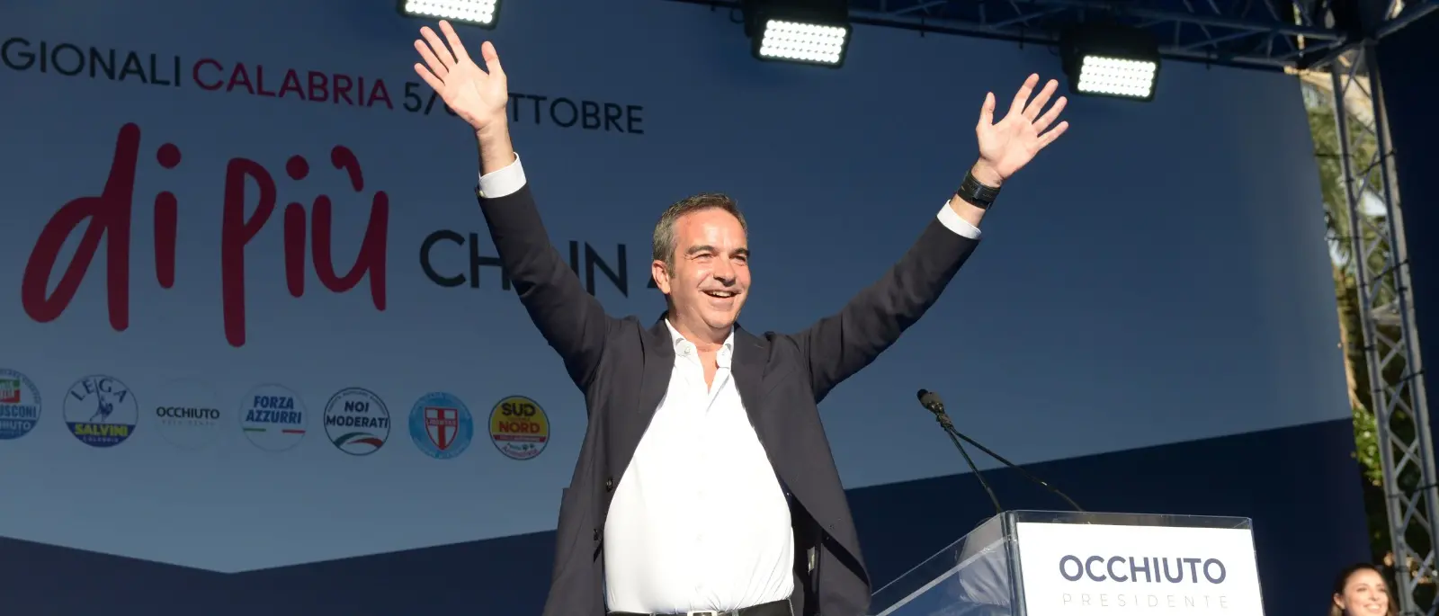 Regionali Calabria, Occhiuto vola nelle proiezioni: governatore uscente al 58%, Tridico al 41\n