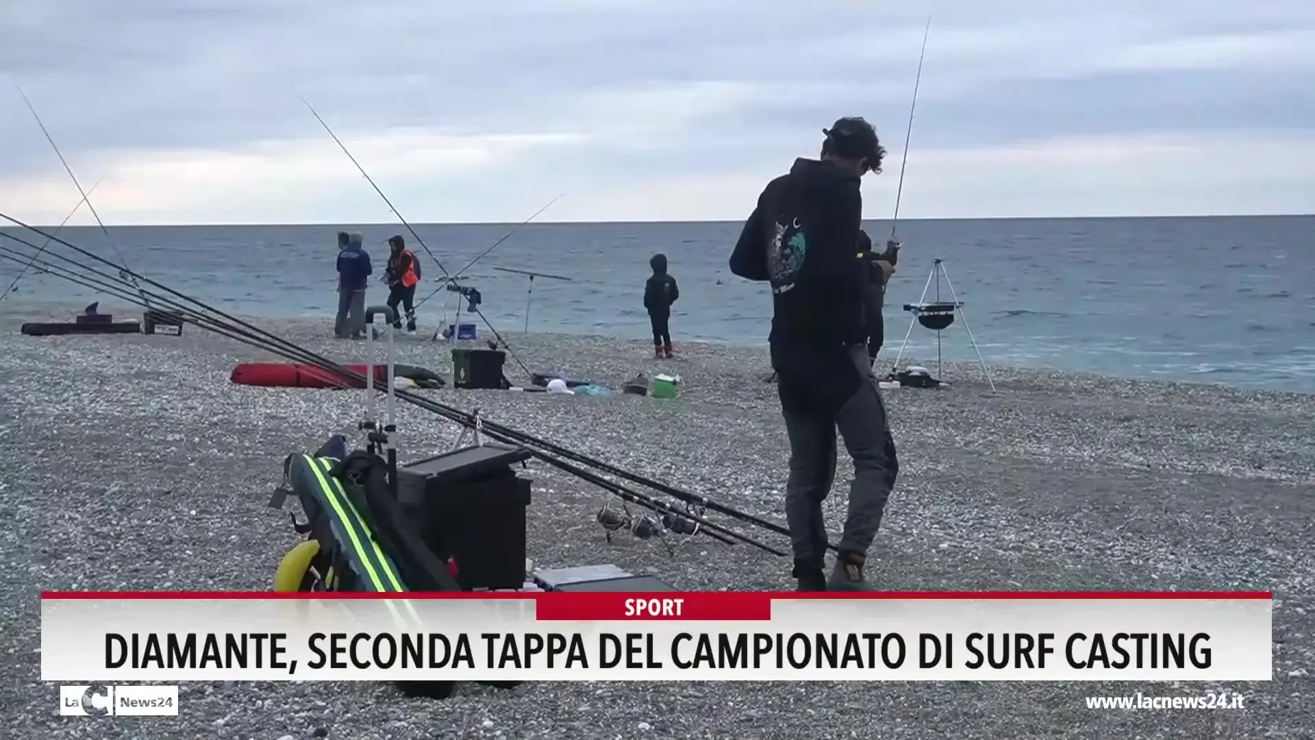 Diamante, seconda tappa del campionato di Surf Casting