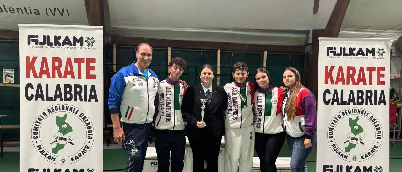Karate, Virtus Vibo Valentia protagonista: Fazio, Buzzese e Arturo qualificati ai Campionati italiani esordienti\n