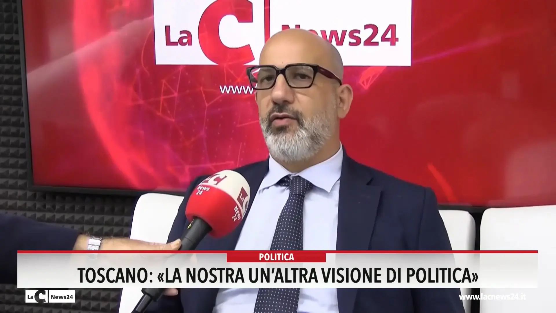 Toscano: \"La nostra un'altra visione di politica\"