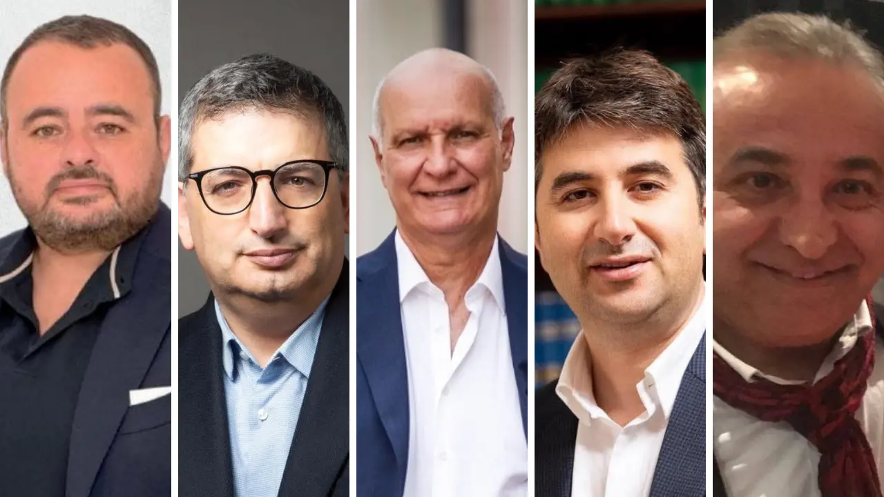 <p>Da sinistra: Pitaro, De Nisi, Comito, Lo Schiavo e Mammoliti</p>\\n