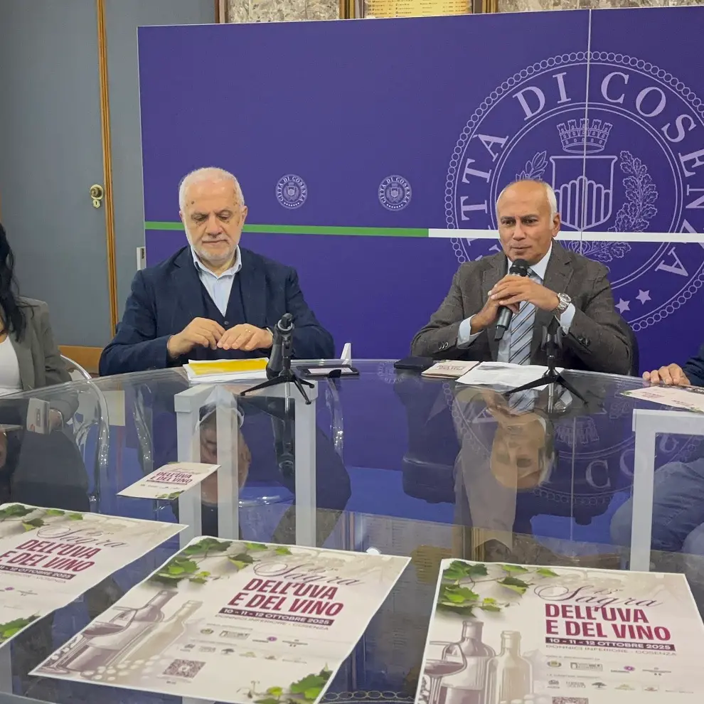 Dal 10 al 12 ottobre a Donnici torna la 43esima edizione della Sagra dell’uva e del vino