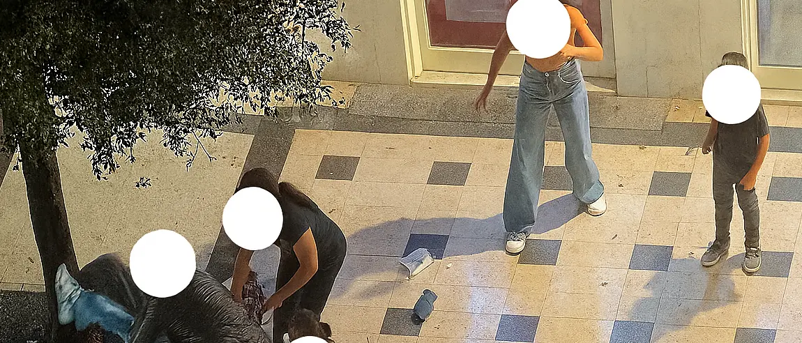 Rissa tra ragazze in pieno centro a Rossano, il video dilaga sui social\n