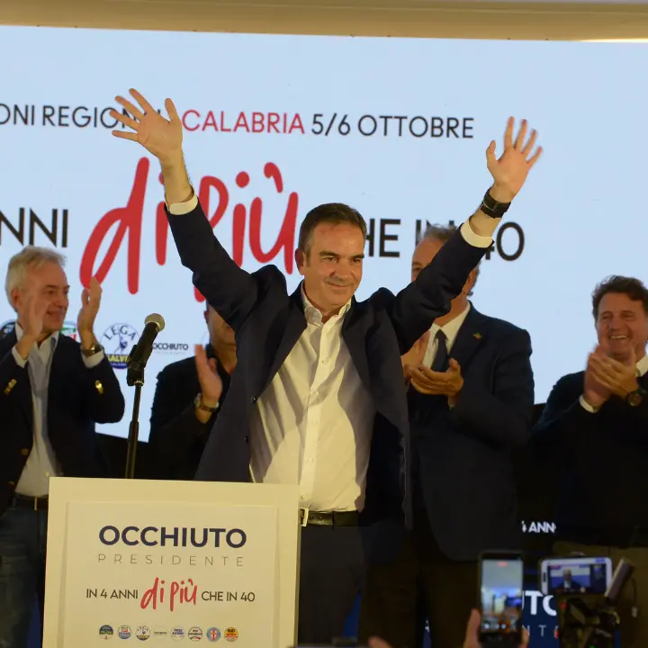 Regionali Calabria, il governatore Occhiuto: «Senza l’avviso di garanzia sarei arrivato al 70%»\n
