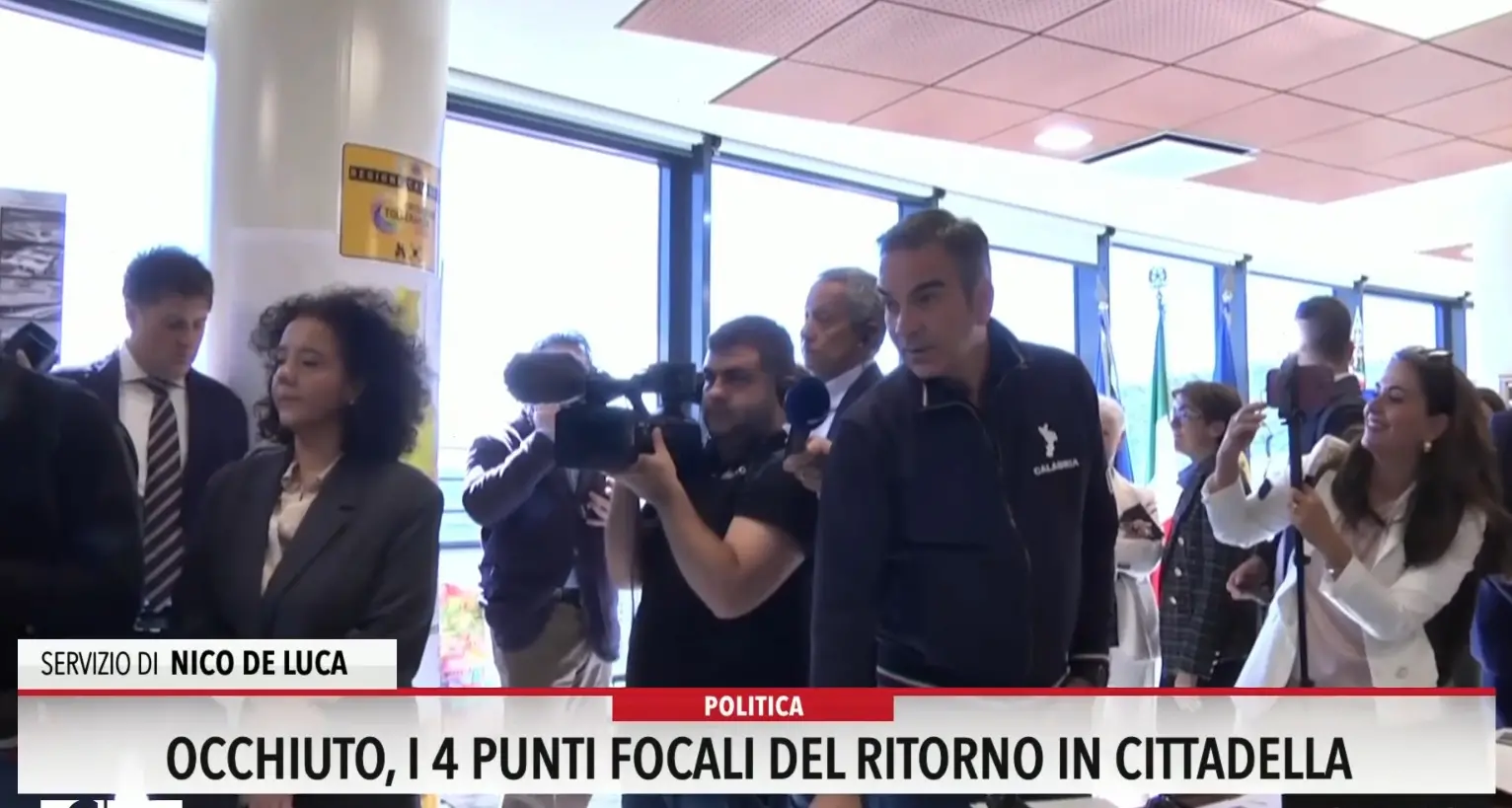 Occhiuto, i 4 punti focali del ritorno in Cittadella
