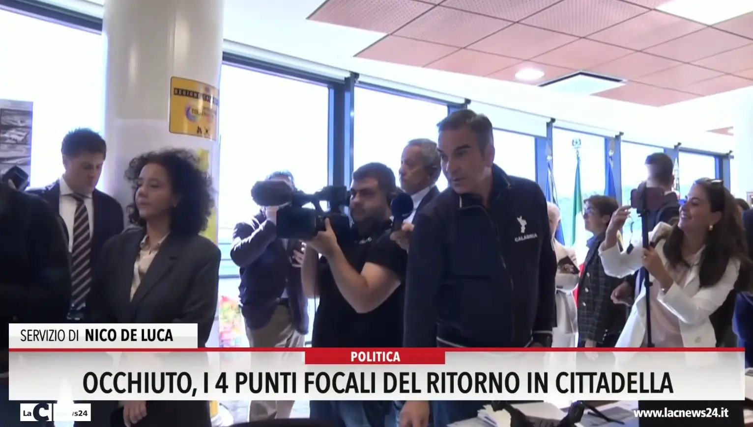Occhiuto, i 4 punti focali del ritorno in Cittadella