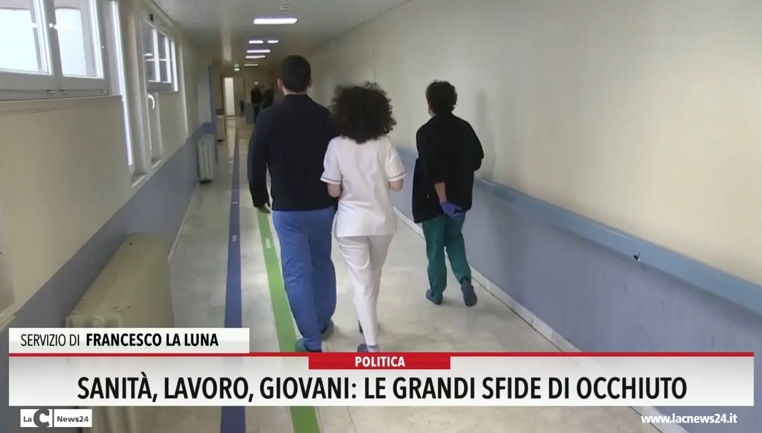 Sanita, lavoro, giovani: le grandi sfide di Occhiuto