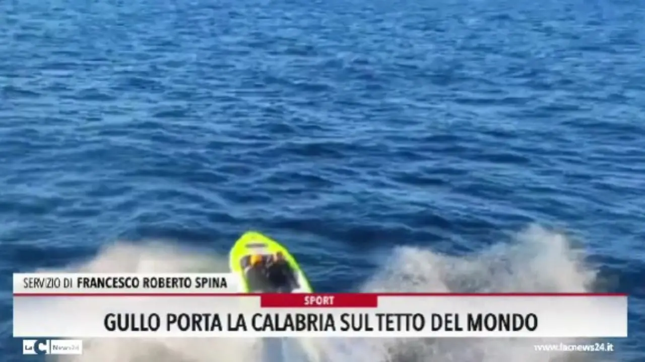 Gullo porta la Calabria sul tetto del mondo