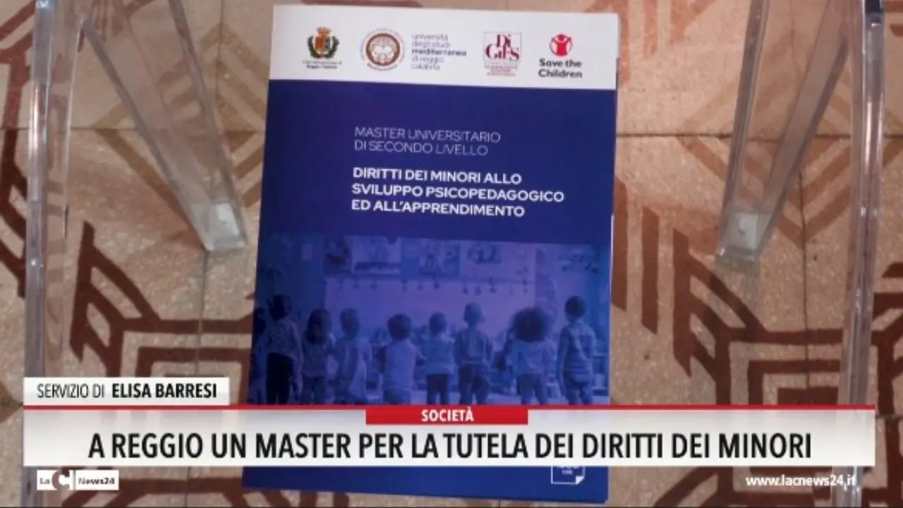 A Reggio un master per la tutela dei diritti dei minori