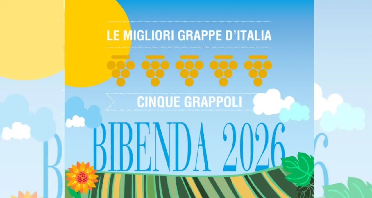 Bibenda 2026 premia coi 5 Grappoli le 40 migliori grappe italiane: riconoscimento anche per un’azienda calabrese