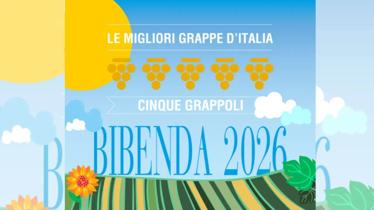 Bibenda 2026 premia coi 5 Grappoli le 40 migliori grappe italiane: riconoscimento anche per un’azienda calabrese