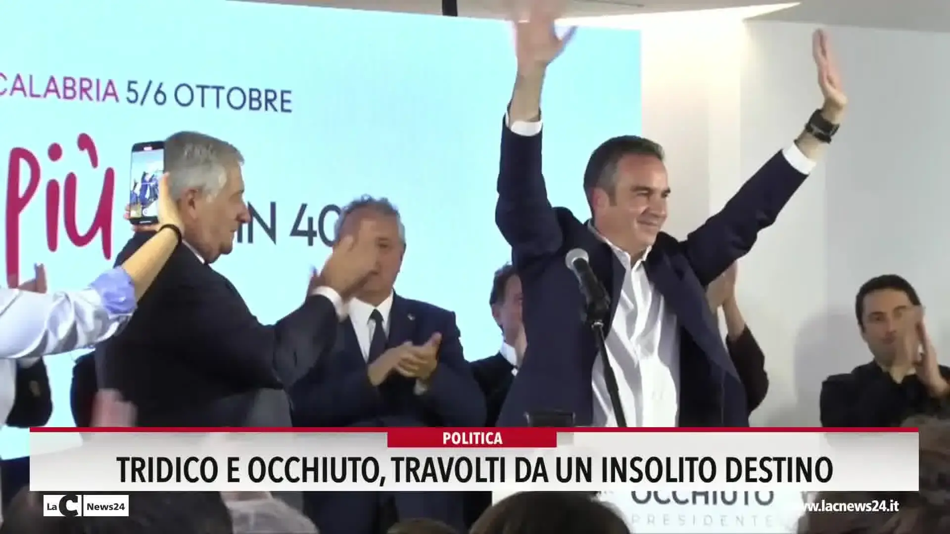 Tridico e Occhiuto travolti da un insolito destino