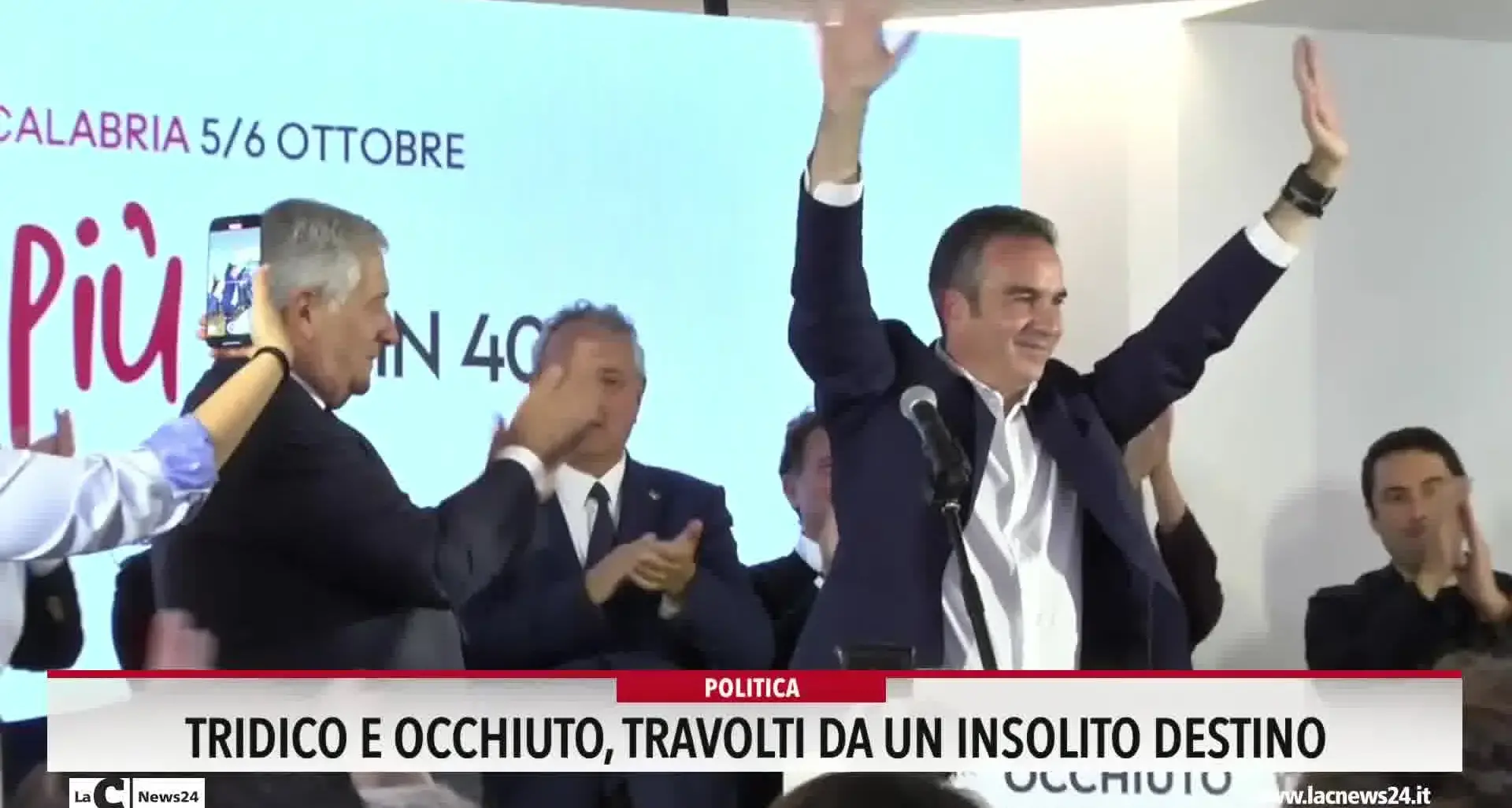 Tridico e Occhiuto travolti da un insolito destino
