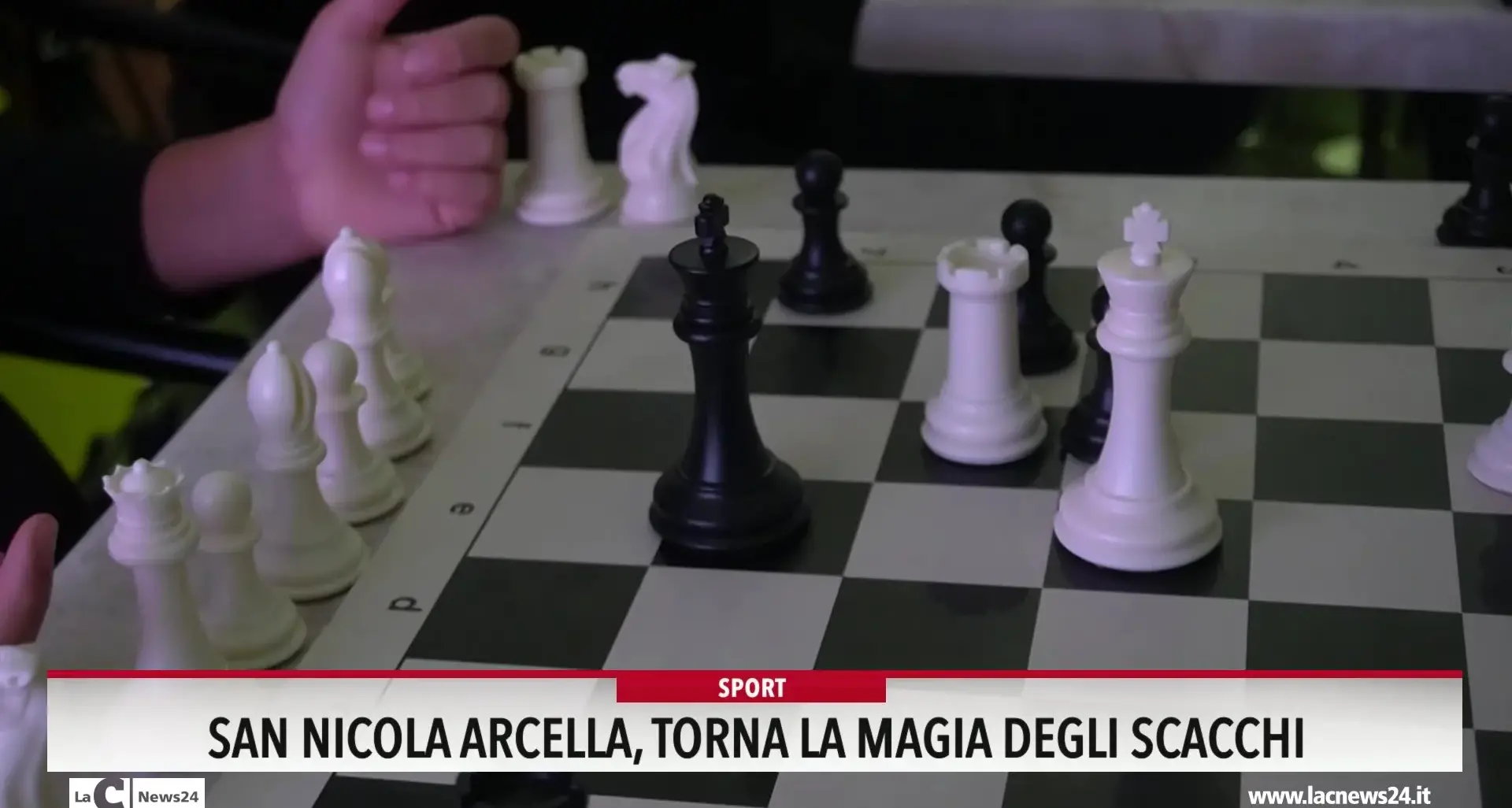 San Nicola Arcella, torna la magia degli scacchi