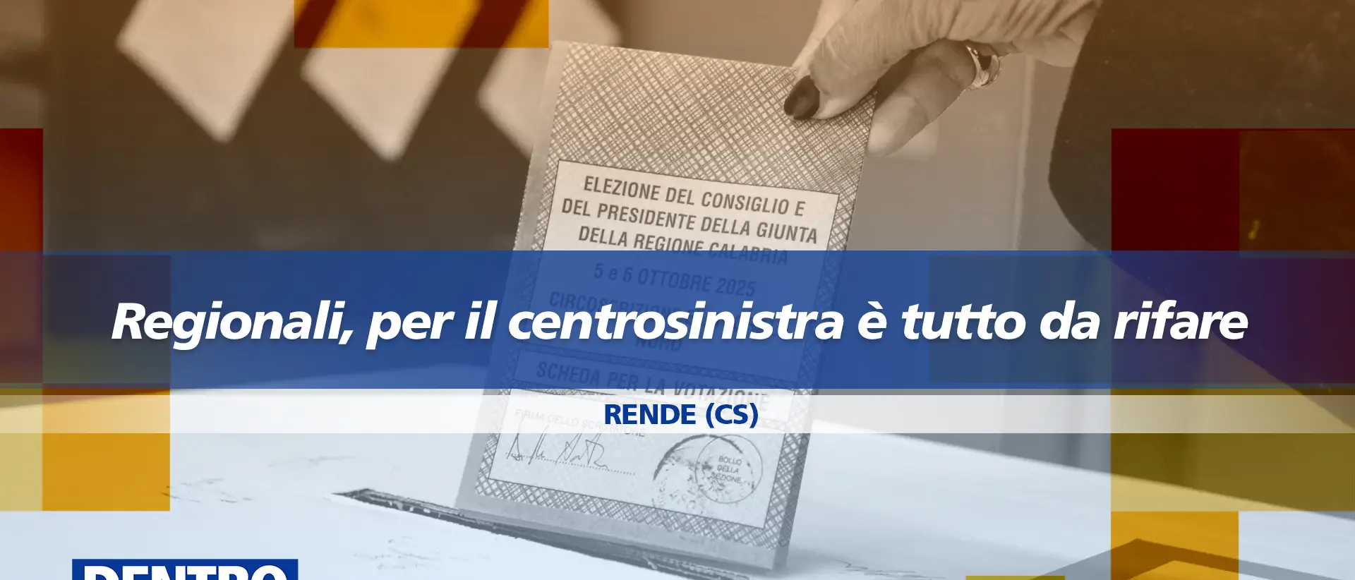 Regionali Calabria, a Dentro la Notizia l’analisi del voto con Enza Bruno Bossio: appuntamento alle 13 su LaC