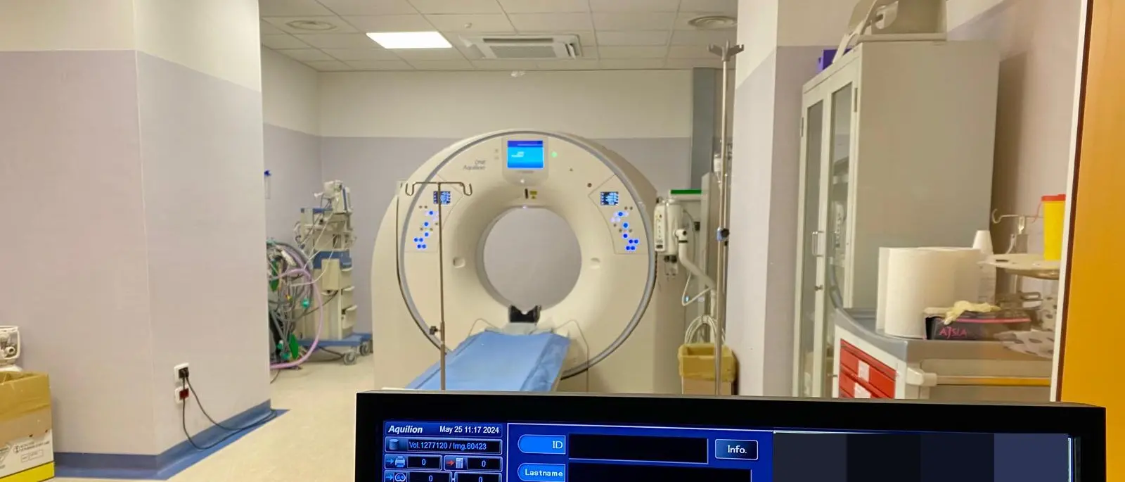 Compie un anno il nuovo reparto di Neuroradiologia del GOM di Reggio