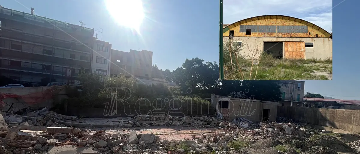 Reggio, demolita l’ex fabbrica agrumaria Italcitrus e avviata la bonifica dell’amianto - FOTO