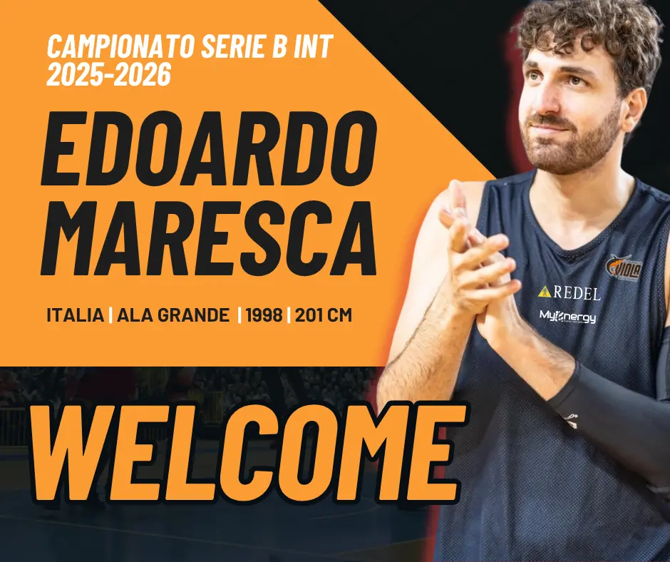 Reggio, Viola Basket: nuovo acquisto per la squadra con Edoardo Maresca