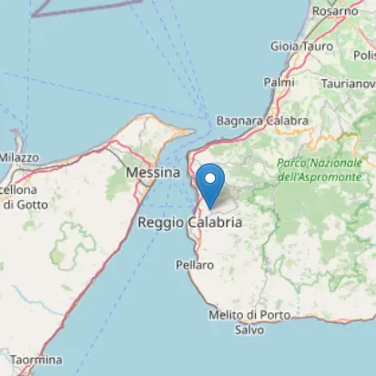 Scossa di terremoto a Reggio: magnitudo 3.3