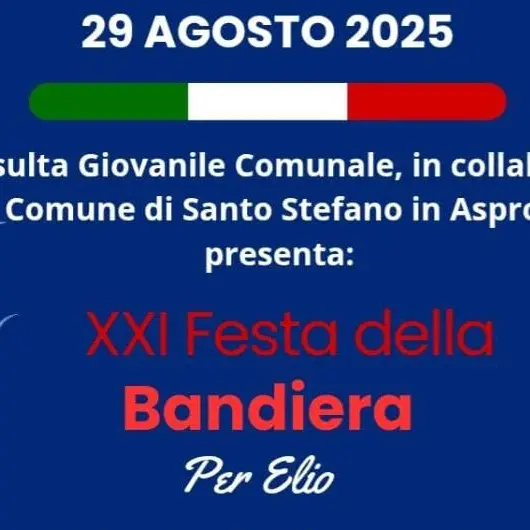 A Santo Stefano in Aspromonte la XXI edizione della \"Festa della Bandiera\"