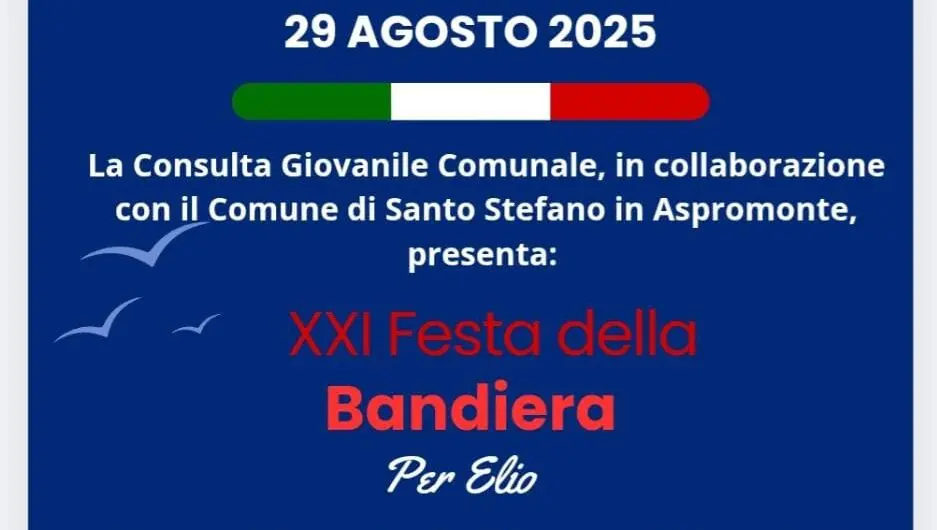 A Santo Stefano in Aspromonte la XXI edizione della \"Festa della Bandiera\"