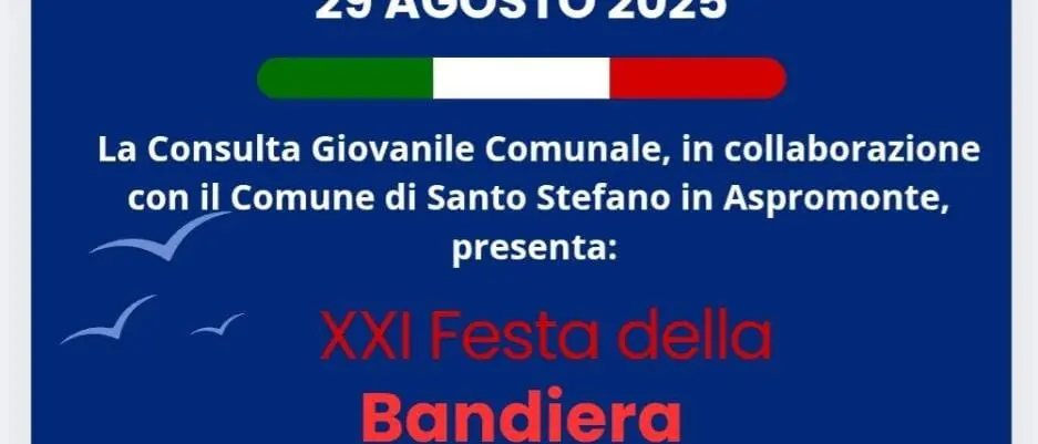 A Santo Stefano in Aspromonte la XXI edizione della \"Festa della Bandiera\"