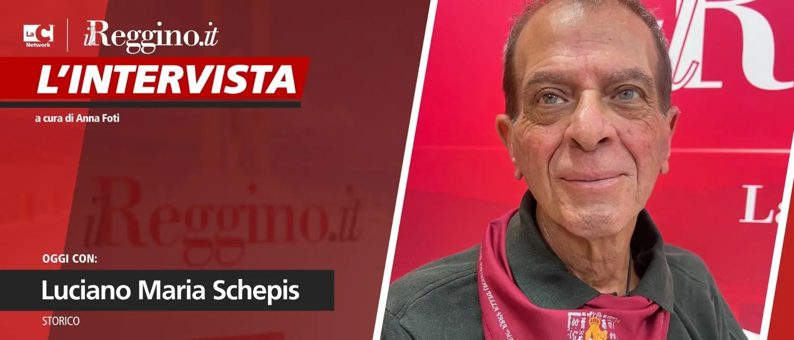 A TU PER TU | Luciano Maria Schepis: «La processione della Madonna della Consolazione è l'unica tradizione che la città di Reggio conserva da oltre 500 anni» - VIDEO