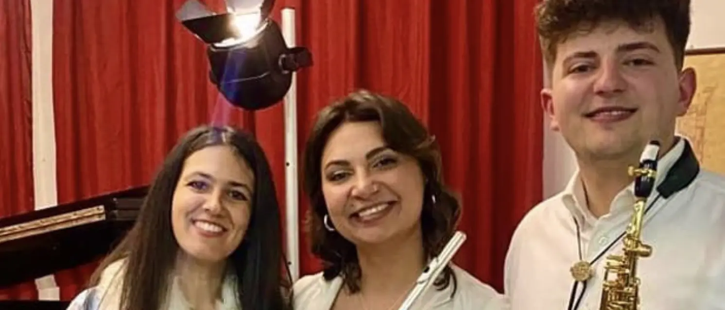 Concerto del Trio Elysium alla sala Le Cisterne di Gioia Tauro
