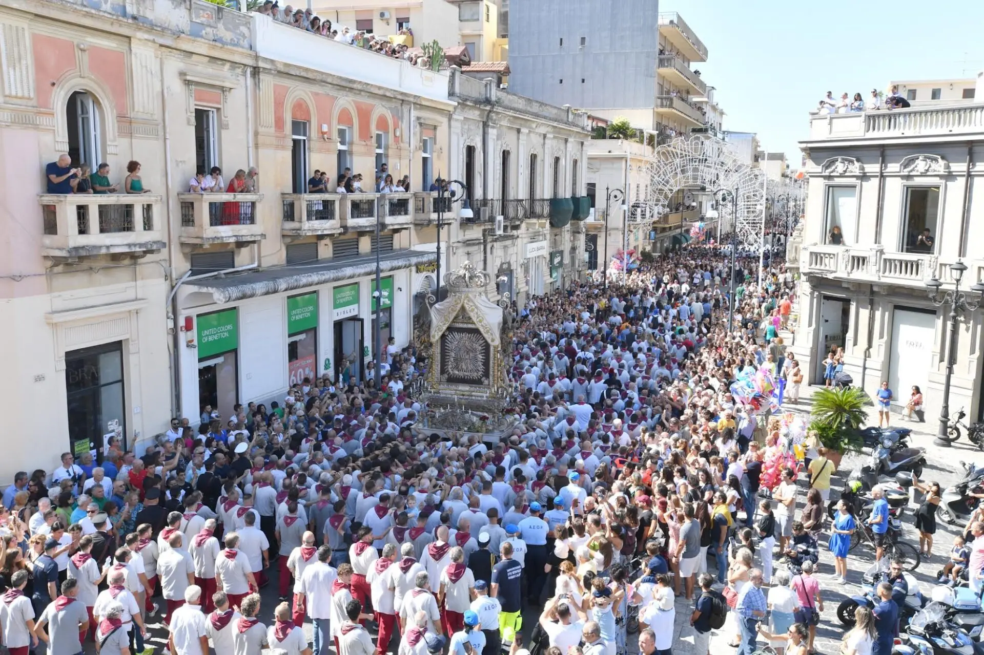 Reggio, la gratitudine dei Portatori della Vara della Madonna della Consolazione