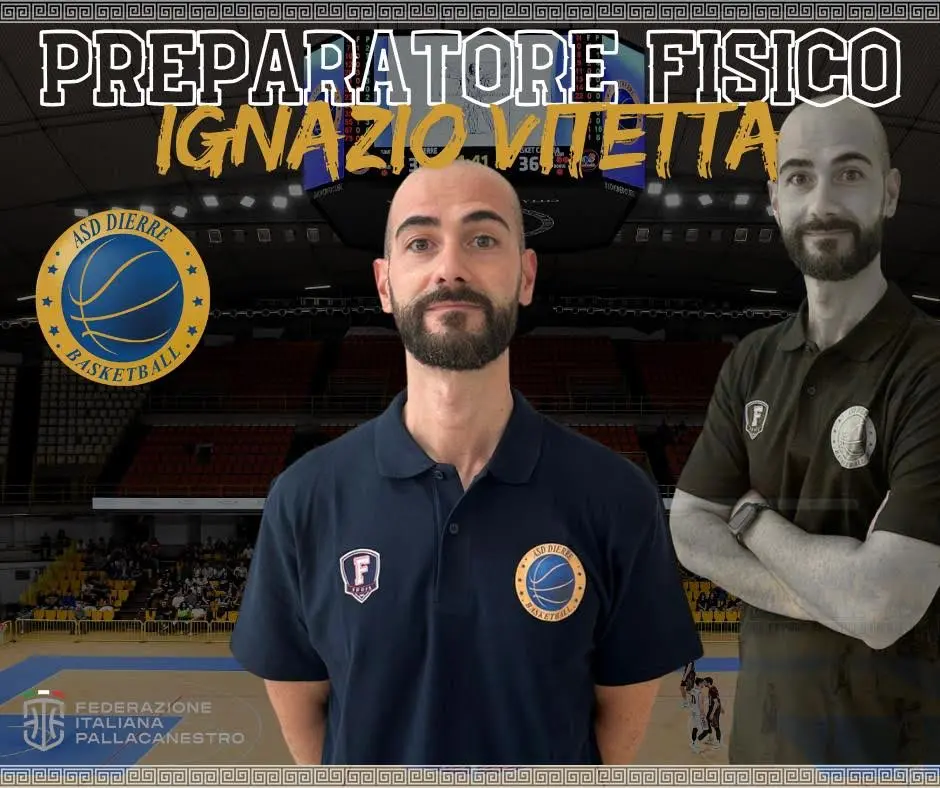 Basket, la Dierre potenzia lo staff: in biancoblu Ignazio Vitetta