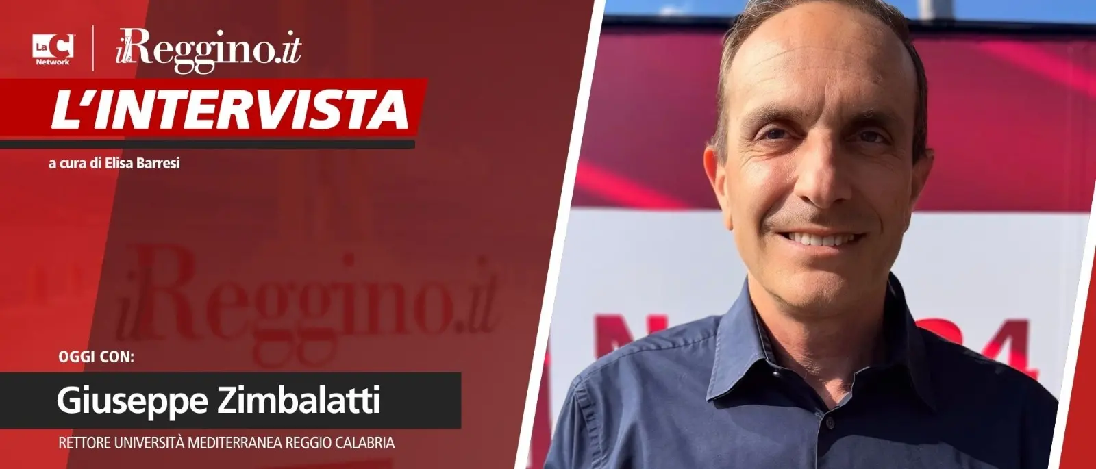 A TU PER TU | Innovazione e appartenenza, Zimbalatti disegna la \"Mediterranea\" del futuro: «Il sogno è far restare i giovani» - VIDEO