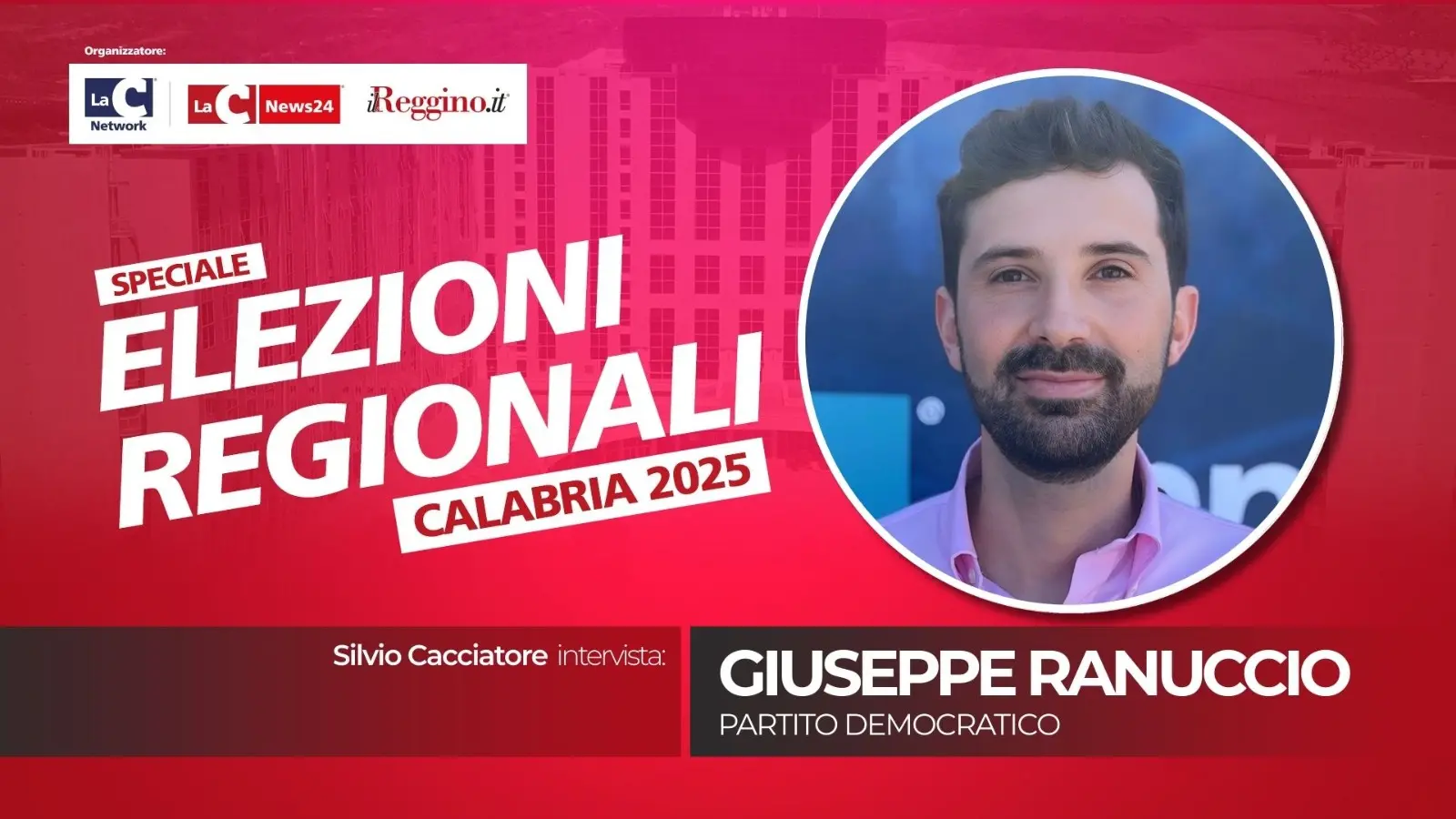 SPECIALE REGIONALI ’25 | Giuseppe Ranuccio: «Cambiare la Calabria è possibile, servono competenza e visione» - VIDEO