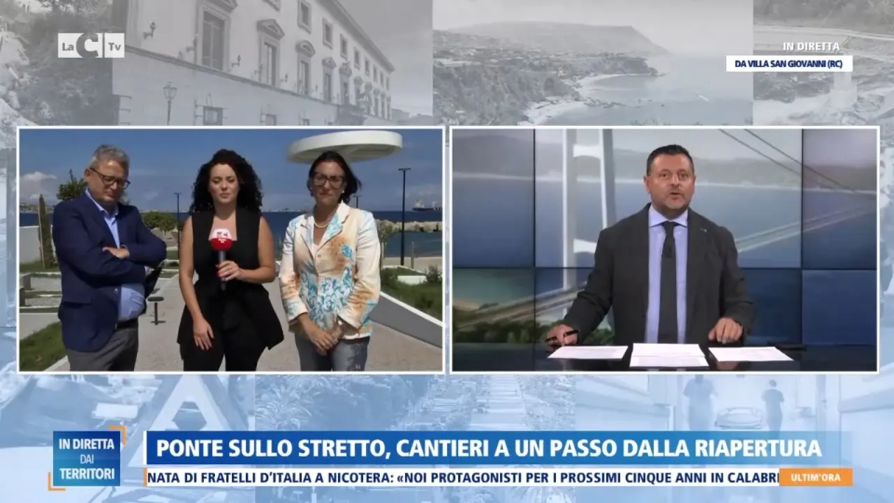 Villa San Giovanni al centro della sfida del Ponte sullo Stretto: analisi e prospettive nel focus di Dentro la Notizia - VIDEO