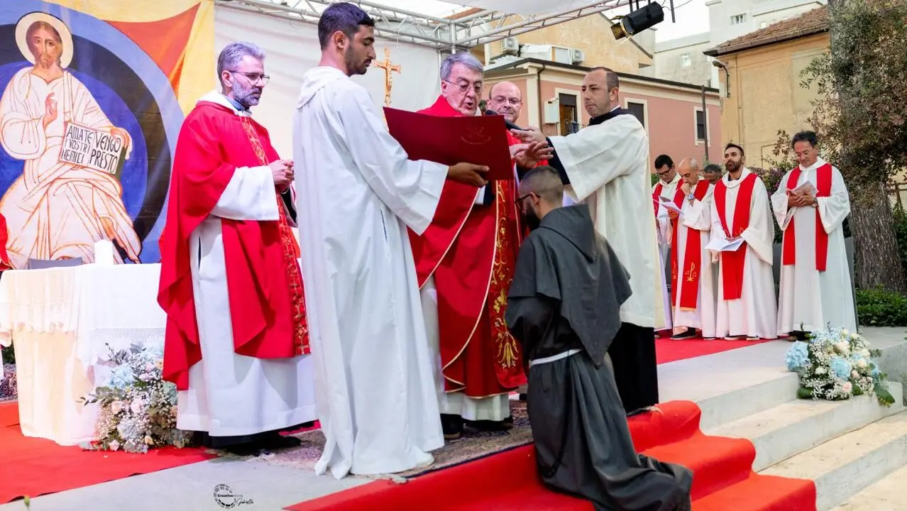 Palmi, fra Francesco Iannello consacra la sua vita a Dio con la Professione Solenne