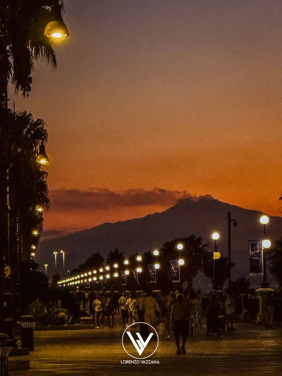 Tramonto sul chilometro più bello d’Italia