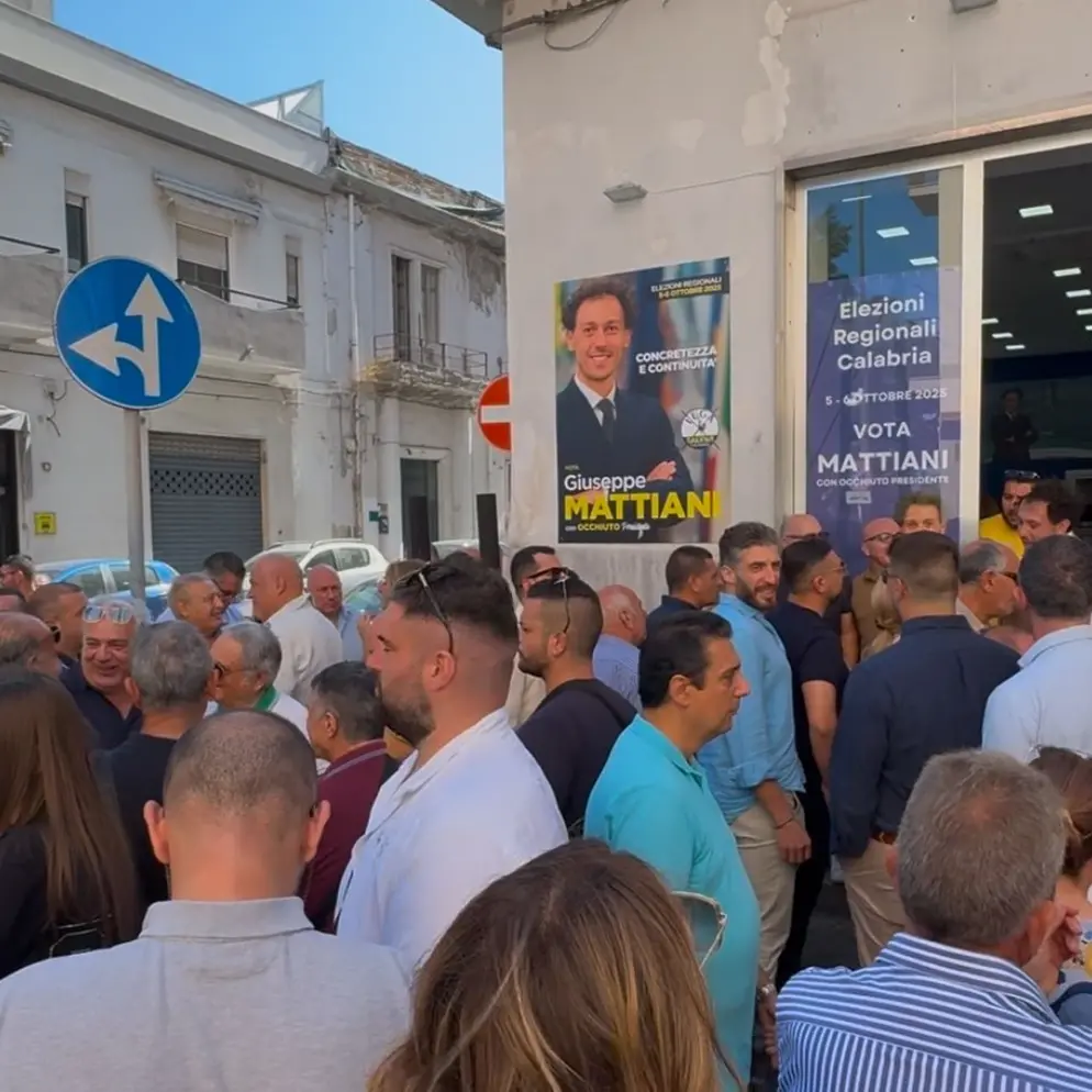 Regionali Calabria, aperta la segreteria di Giuseppe Mattiani