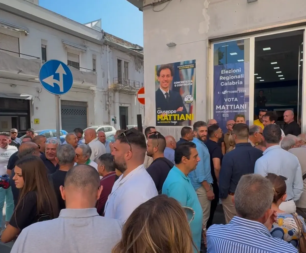 Regionali Calabria, aperta la segreteria di Giuseppe Mattiani