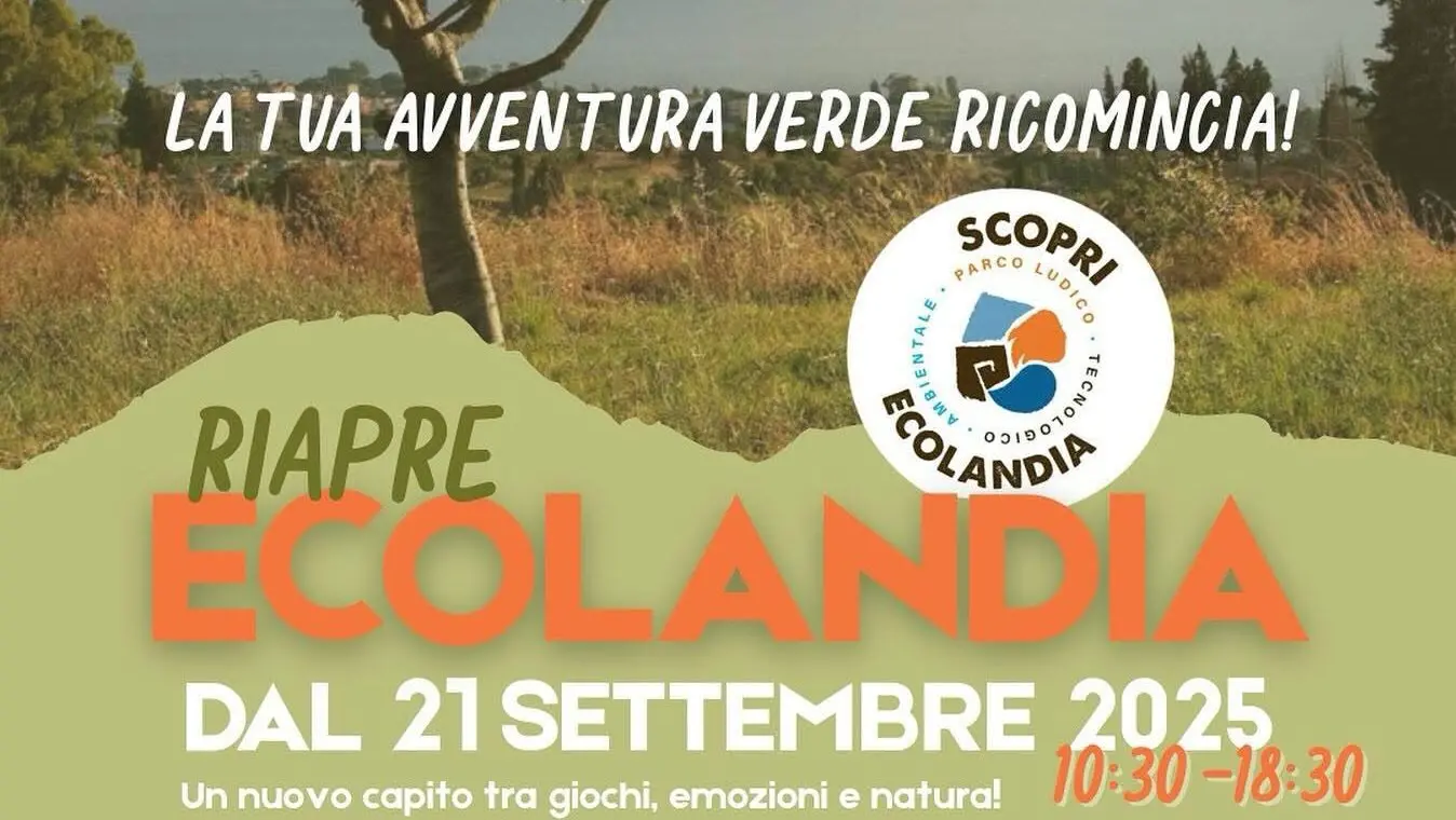 Reggio, il 21 settembre riapre Ecolandia
