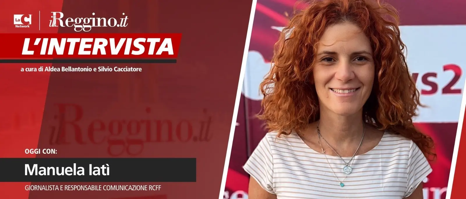 A TU PER TU | Manuela Iatì: «Il Reggio Film Festival è bellezza eterna e identità viva, quest’anno abbraccia tutta la città» - VIDEO