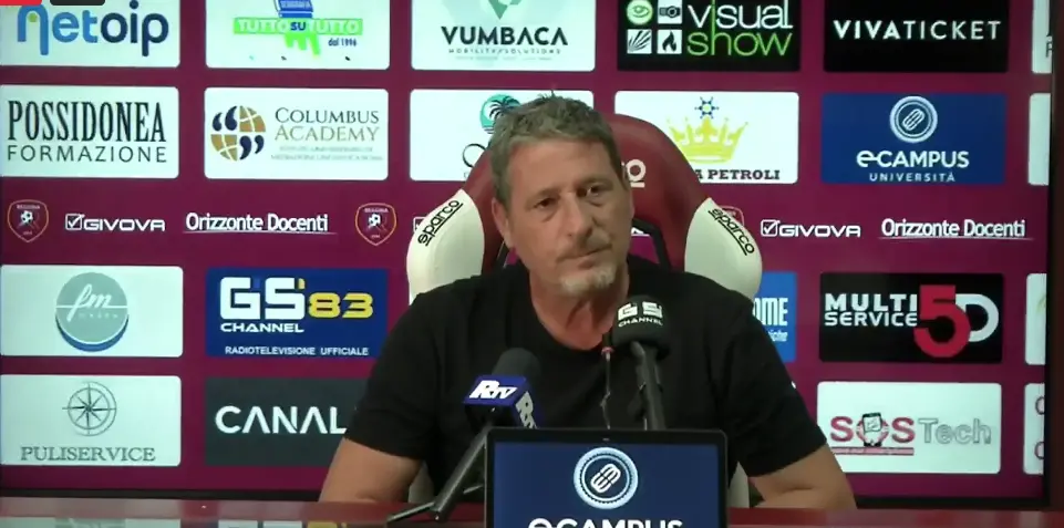 La Reggina conferma Trocini: «Serve unità per rialzarci»
