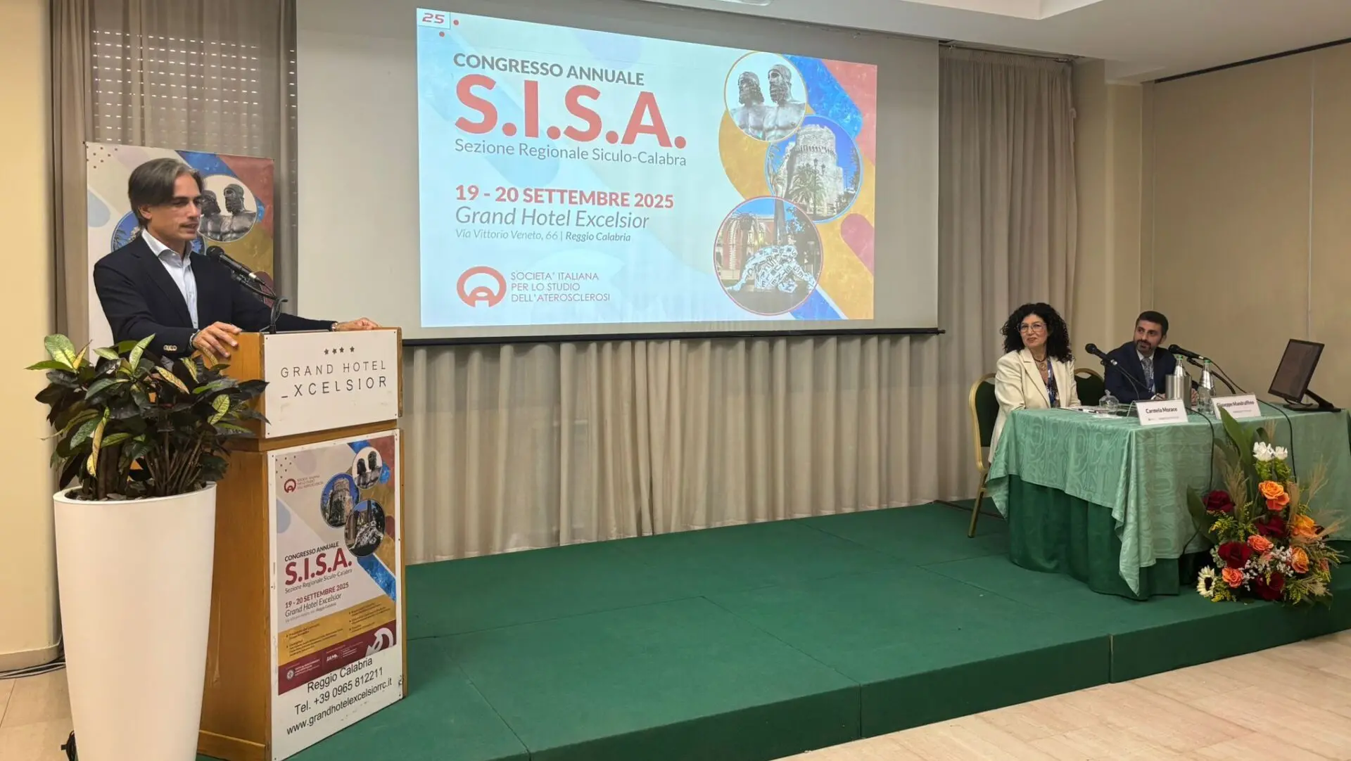 Falcomatà al congresso SISA: Reggio Calabria si conferma città di riferimento per eventi scientifici di rilievo