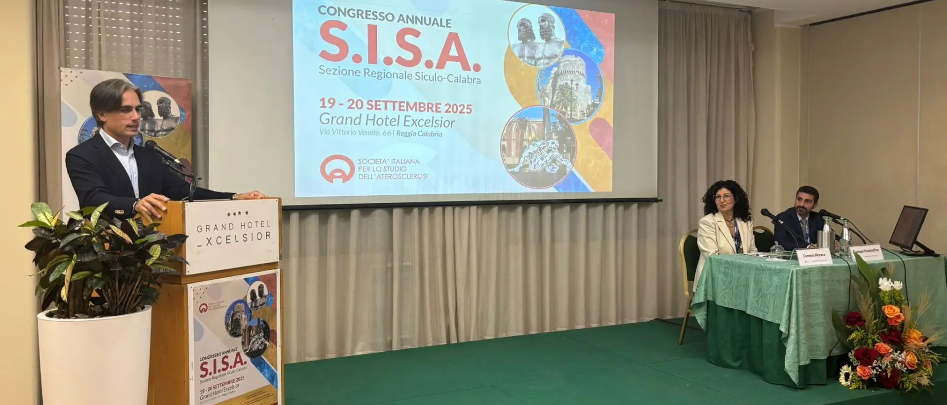 Falcomatà al congresso SISA: Reggio Calabria si conferma città di riferimento per eventi scientifici di rilievo