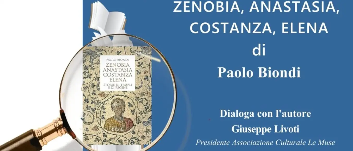 Lo scrittore Paolo Biondi a Reggio con le sue storie di templi e di regine