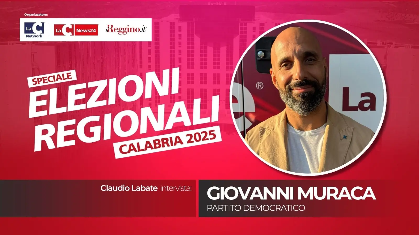SPECIALE REGIONALI '25 | Muraca per la riconferma: «La sanità resta il tema dei temi, ma si deve lavorare sulle infrastrutture» - VIDEO