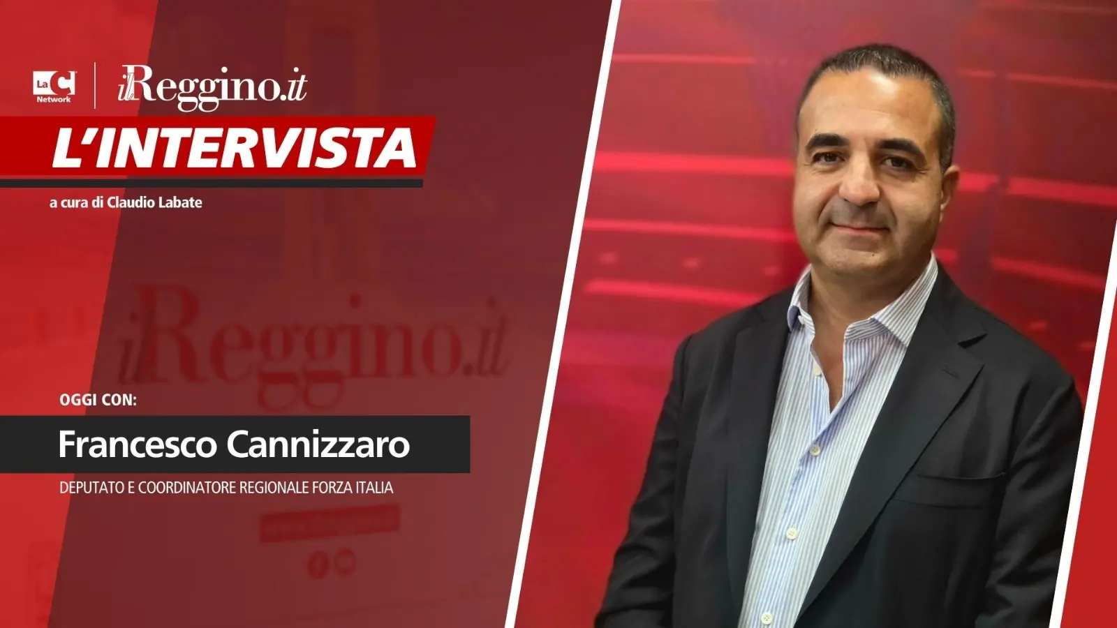 A TU PER TU | Cannizzaro promuove il “modello” azzurro: «Dare continuità alla Rivoluzione Calabria. Forza Italia sarà primo partito» - VIDEO