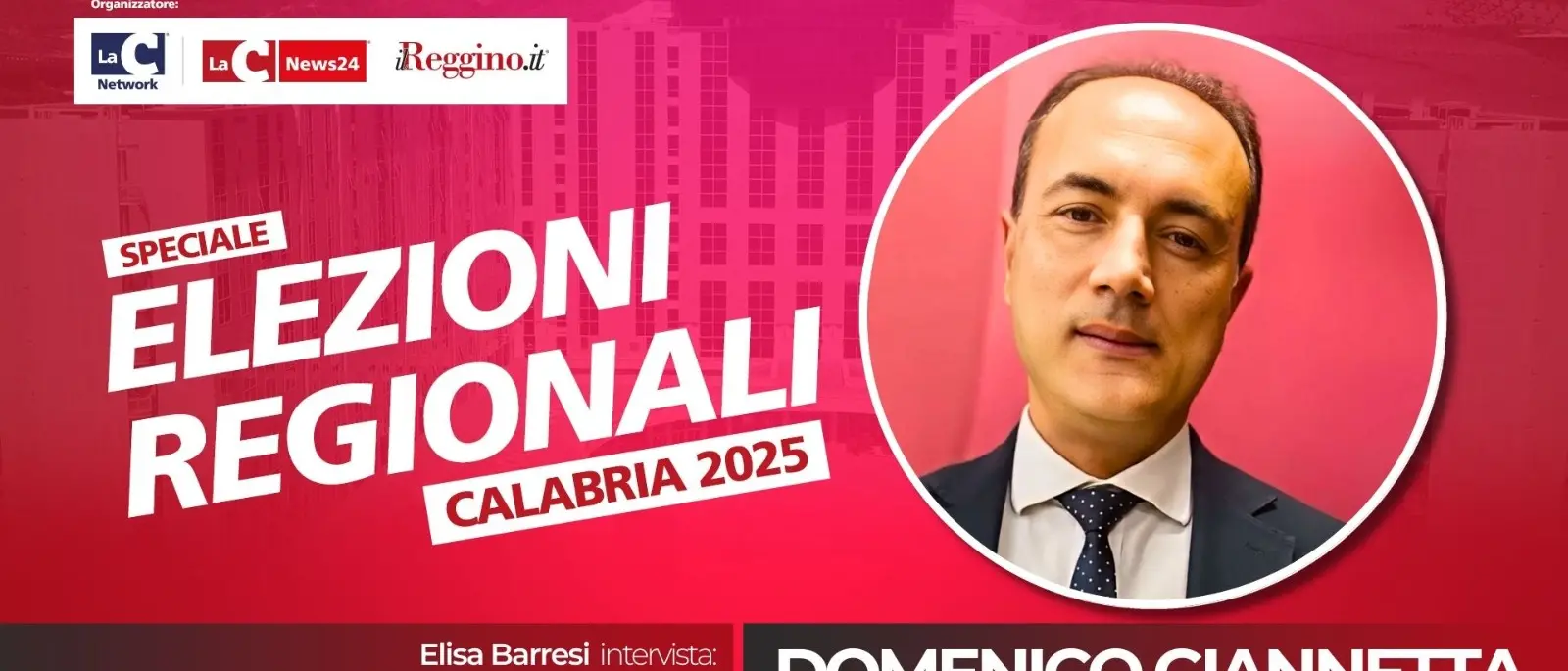 SPECIALE REGIONALI ’25 | Giannetta punta alla riconferma: «La Calabria può essere capitale del Mediterraneo» - VIDEO