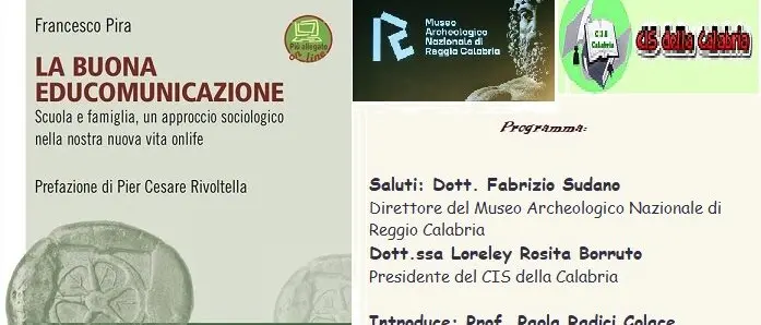 Reggio, il 24 settembre presentazione del volume di Francesco Pira