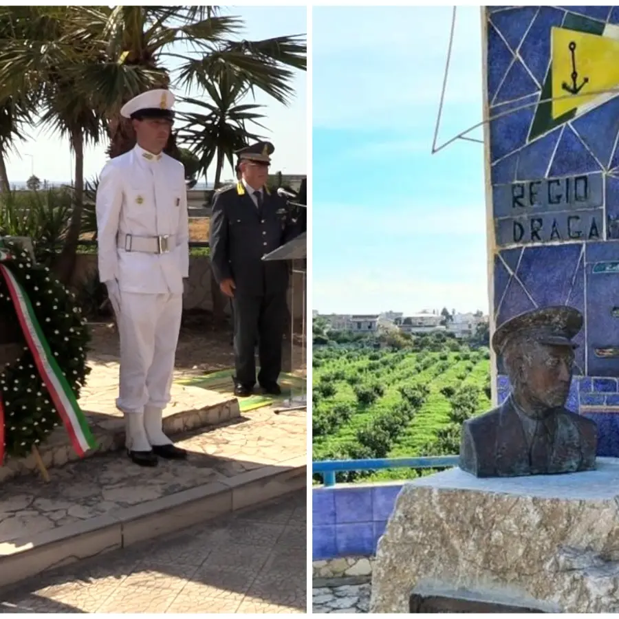 Saline Joniche rende omaggio al brigadiere Pietro Laganà nel giorno di San Matteo, patrono della Guardia di Finanza